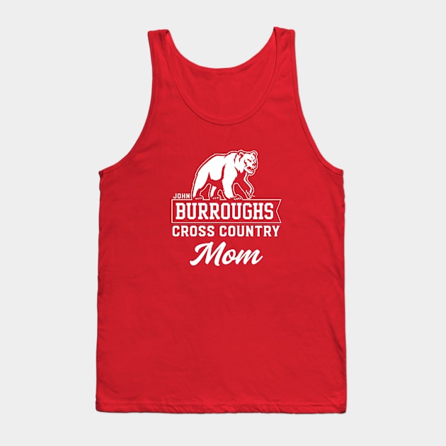 John Burroughs High School Cross Country Mom Tank Top by gradesociety